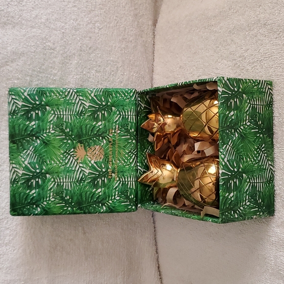 2 Vintage Pineapple Candle Holders - Picture 10 of 10